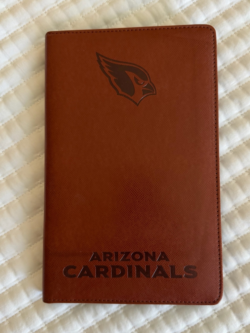 Arizona Cardinals Brown Leather-like Folio